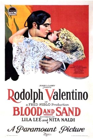 Poster Blood and Sand 1922