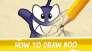 How to Draw Boo from Cut the Rope 2 | StreamHub