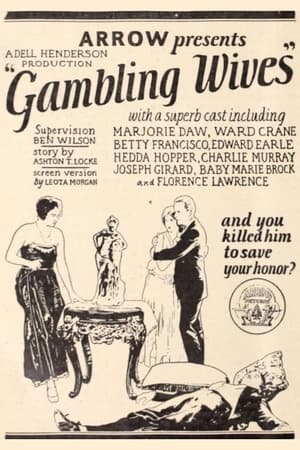 Poster Gambling Wives 1924