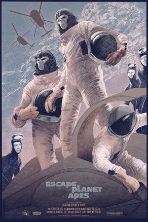 Постер фильма «Бегство с планеты обезьян (1971)» — (20 из 32)