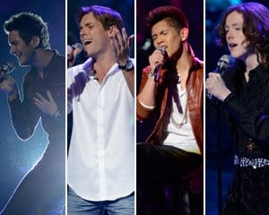 American Idol Semifinalist Round, Part 2 -- Guys Perform