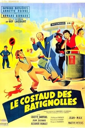Poster Le Costaud des Batignolles 1952