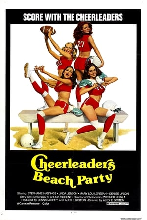 Cheerleaders Beach Party poster