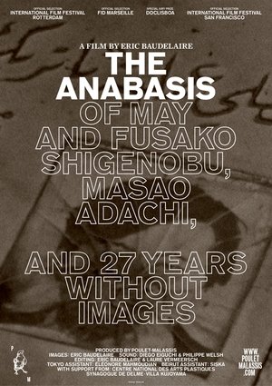 Poster L'anabase de May et Fusako Shigenobu, Masao Adachi et 27 années sans images 2011