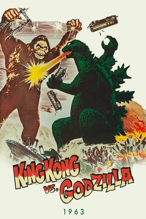 Poster King Kong contra Godzilla 1963