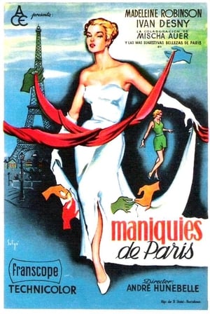 Poster Mannequins de Paris 1956