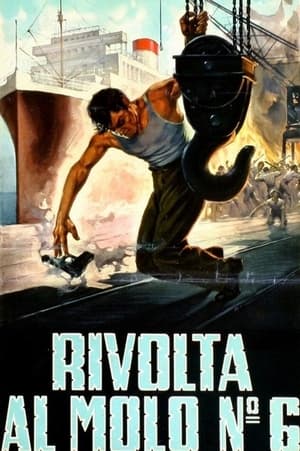 Poster Rivolta al molo n 6 1955