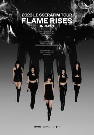 Poster 2023 LE SSERAFIM TOUR 'FLAME RISES' IN JAPAN 2023