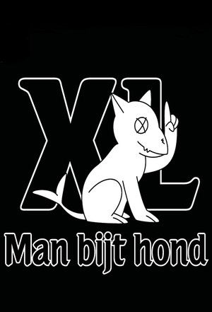 Man Bijt Hond XL