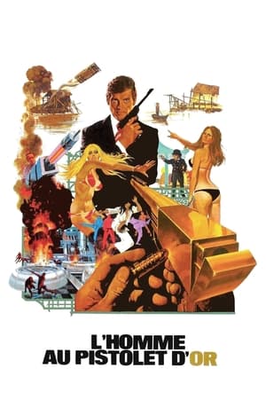 Poster L'Homme au pistolet d'or 1974