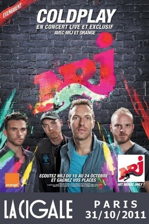 Poster Coldplay - Live at La Cigale 2011 2011