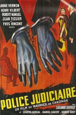 Poster Police Judiciaire (1958)