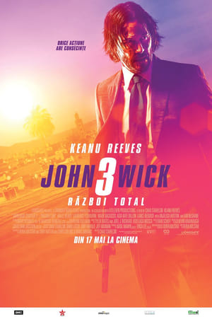 Poster John Wick 3: Război total 2019
