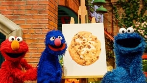 Painting with Cookie Monster