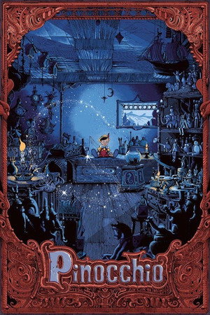Постер мультфильма «Пиноккио (1940)» — (21 из 165)