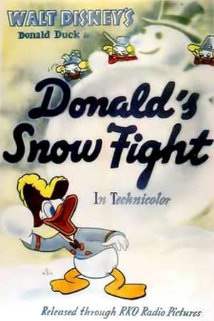 El Pato Donald:  La pelea de nieve de Donald