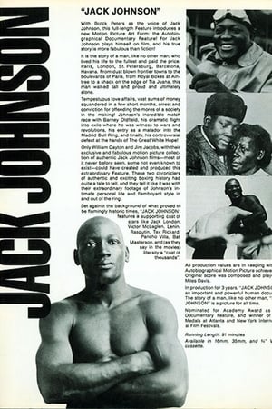 Poster Jack Johnson 1970