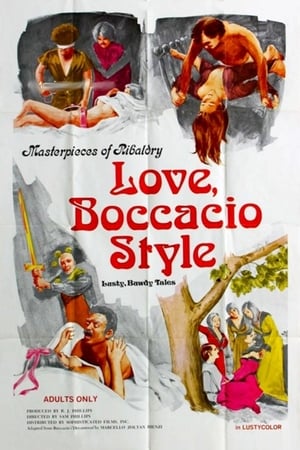 Poster Love Boccaccio Style 1972