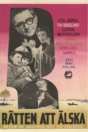 Poster Rätten att älska 1956