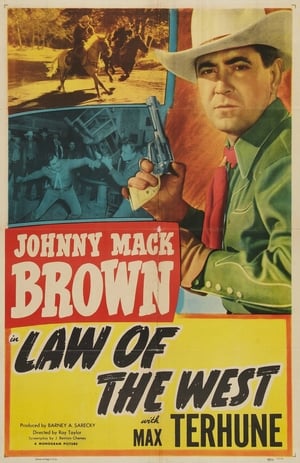 Poster Law of the West (1949)