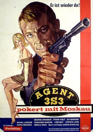 Poster Agent 3S3 pokert mit Moskau 1966