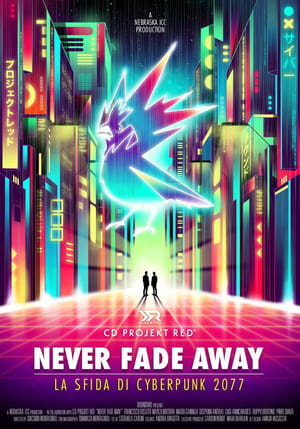 Poster NEVER FADE AWAY – La sfida di Cyberpunk 2077 2024