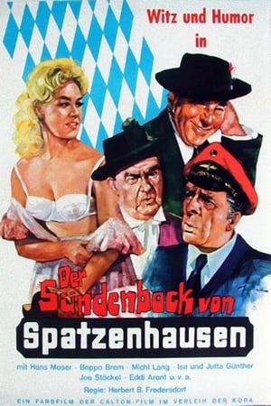 Poster Der Sündenbock von Spatzenhausen (1958)