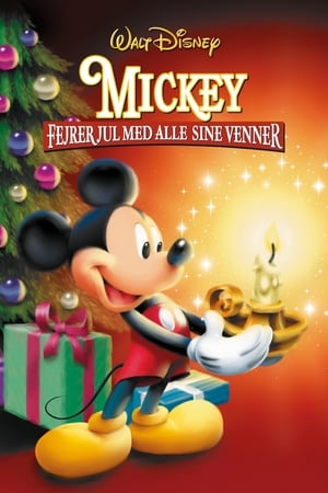 Poster Mickey fejrer jul med alle sine venner 1999