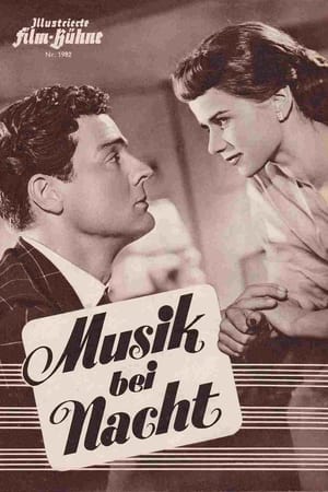 Poster Musik bei Nacht 1953