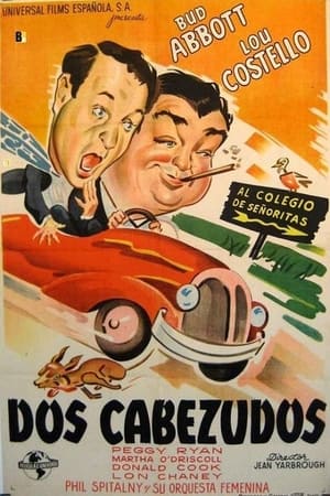 Poster Dos cabezudos 1945