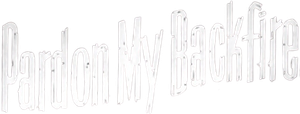 Pardon My Backfire — Logos 1
