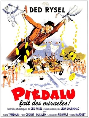 Poster Piédalu fait des miracles (1952)