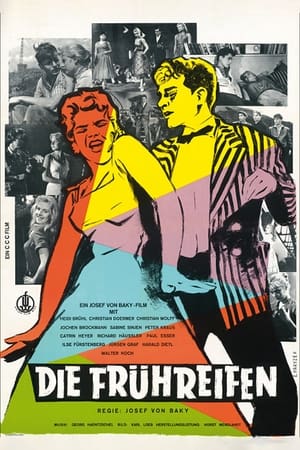 Poster Die Frühreifen 1957