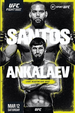 Poster UFC Fight Night 203: Santos vs. Ankalaev 2022