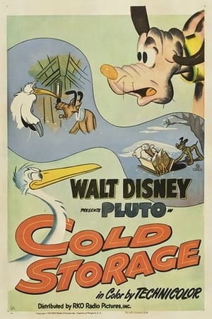 Poster Pluto et la Cigogne 1951