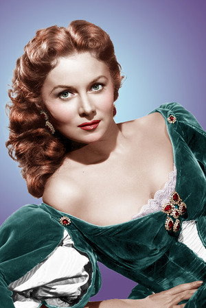 Rhonda Fleming portrait