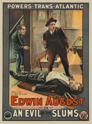 Poster An Evil of the Slums (1914)