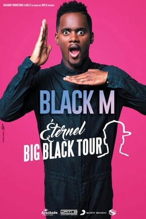 Poster Black M - Eternel Big Black Tour (2018)