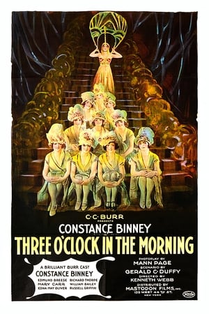 Poster Three O'Clock in the Morning (1923)