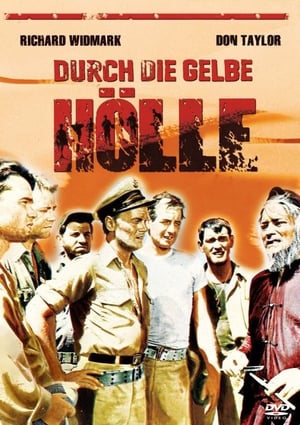 Poster Durch die gelbe Hölle 1953