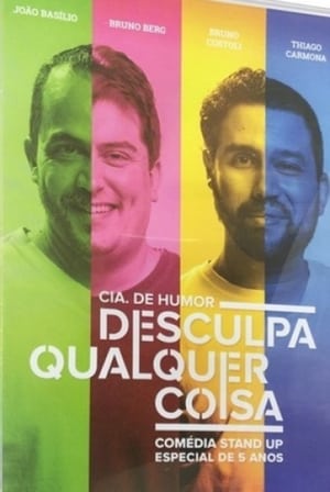 Poster Desculpa Qualquer Coisa - Especial 5 anos 