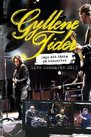 Poster Gyllene Tider: Dags att tänka på konserten (2014)