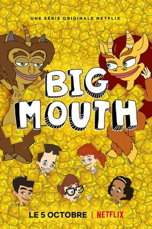 Poster Big Mouth Saison 7 Une journée défoncée 2023