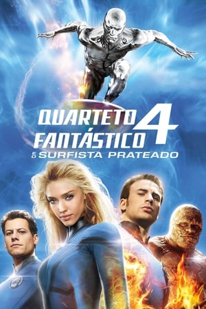 Poster Quarteto Fantástico e o Surfista Prateado 2007