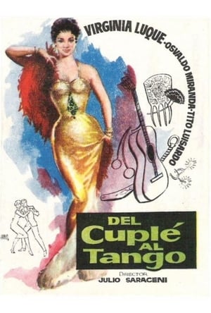 Poster Del cuplé al tango (1959)