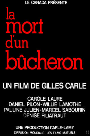 Poster La mort d'un bûcheron 1973