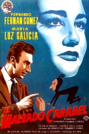 Poster El malvado Carabel 1956