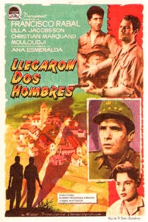 Poster Llegaron dos hombres 1959