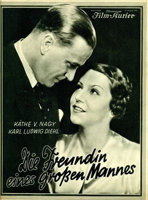 Poster Die Freundin eines großen Mannes (1934)