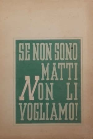 Poster Se non son matti non li vogliamo (1941)